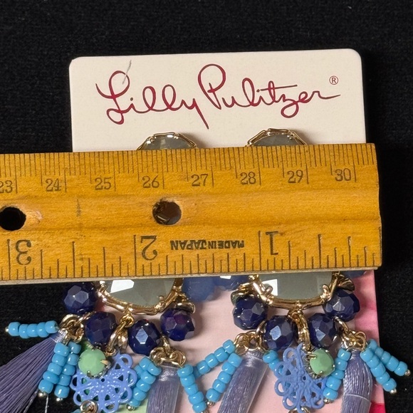 Lilly Pulitzer Waterside Tassel Earrings - Picture 8 of 8